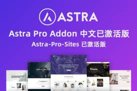 Astra Pro Addon v4.0.0破解版已激活下载+Astra v3.9.4主题模版下载