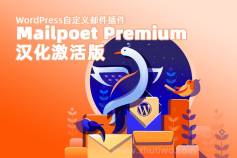 Mailpoet Premium v4.5.0 汉化激活版 自定义邮件插件